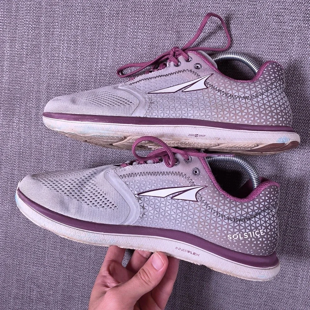 Altra Solstice Women 10 Beige ALW1836P253 Zero Drop FootShape Running Shoes